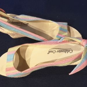 Coldwater Creek summer wedge